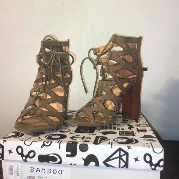 Olive Booties - Picture 2 of 5